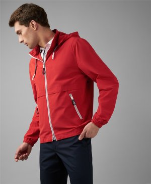 Куртка-ветровка JK-0329 RED HENDERSON. Цвет: красный