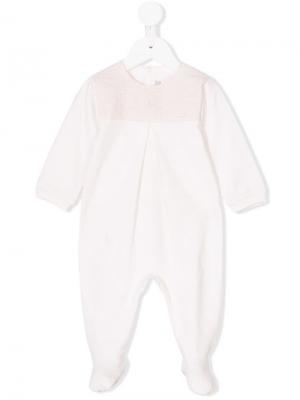 Пижама с прошитыми деталями Baby Dior. Цвет: розовый