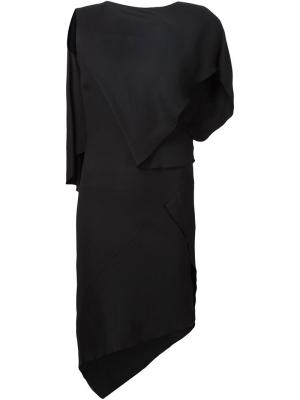 Платье Black shadow Jean Pierre Braganza. Цвет: чёрный