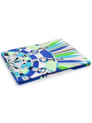 Пляжное полотенце Bes с принтом Emilio Pucci. Цвет: зеленый