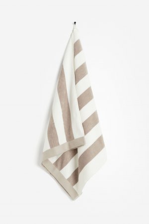 Полосатое пляжное полотенце H&M