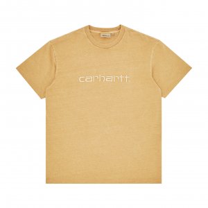 S/S Duster T-Shirt CARHARTT. Цвет: коричневый