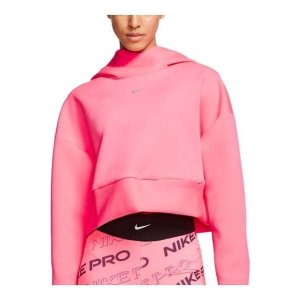 Толстовка (WMNS) Pro Fleece Pullover Hoodie 'Pink', розовый Nike