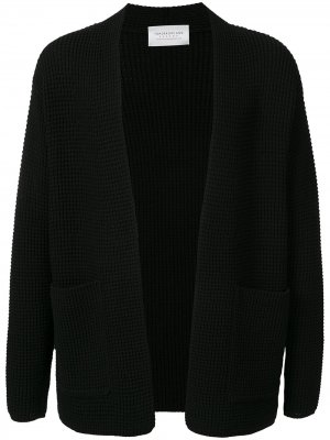 Кардиган-пальто крупной вязки Tomorrowland. Цвет: черный