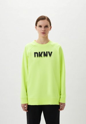 Свитшот DKNY. Цвет: зеленый