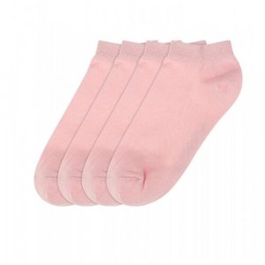 Носки 4 пары, размер 32-34, розовый Oldos. Цвет: розовый