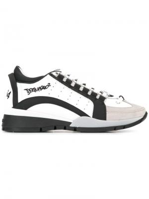 551 sneakers Dsquared2. Цвет: белый