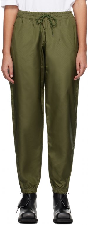 Зеленые брюки в стиле милитари Wardrobe.Nyc
