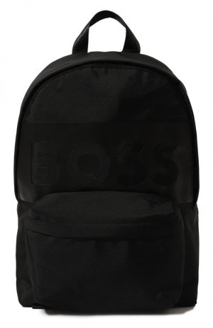 Текстильный рюкзак BOSS. Цвет: чёрный
