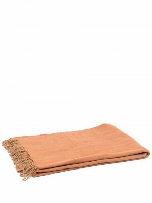 Одеяло Yoda с узором шеврон Missoni Home. Цвет: коричневый