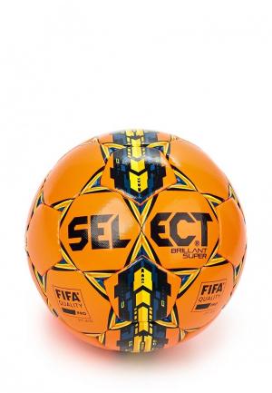 Мяч футбольный Select SE471DUJDM79. Цвет: оранжевый