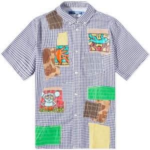 Рубашка с короткими рукавами x Keith Haring Mix Junya Watanabe MAN