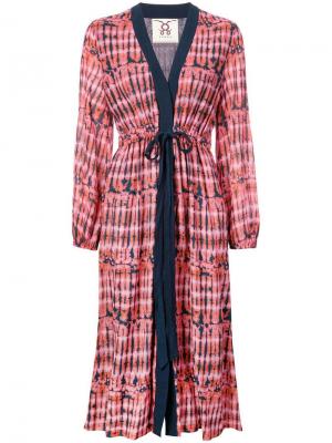 Платье-кимоно Florence Figue. Цвет: розовый