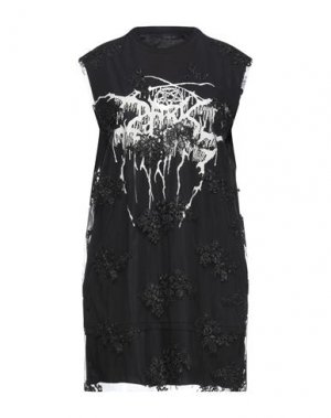 Короткое платье BAD SPIRIT. Цвет: черный