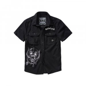 Рубашка с коротким рукавом Motörhead Vintage, черный Brandit