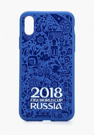 Чехол для iPhone 2018 FIFA World Cup Russia™ X. Цвет: синий