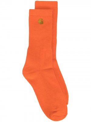 Носки Chase Carhartt WIP. Цвет: оранжевый