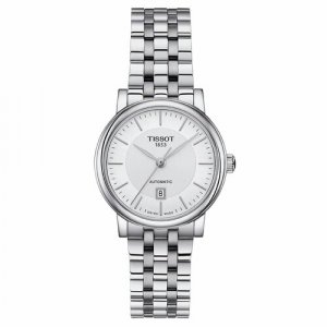 Наручные часы T1222071103100, белый, серебряный TISSOT. Цвет: белый/серебристый