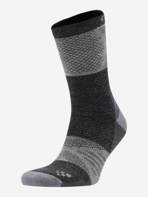 Носки, 1 пара, Серый Craft. Цвет: серый