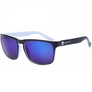 Cолнцезащитные очки QuikSilver для спорта, активного туризма и отдыха с сине-фиолетовыми стеклами. Цвет: фиолетовый