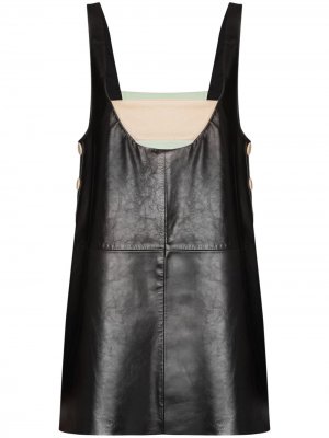 Платье Taro с контрастным ремешком Skiim. Цвет: черный