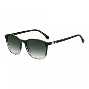 Солнцезащитные очки  1433/S 37N 9K, черный BOSS. Цвет: черный