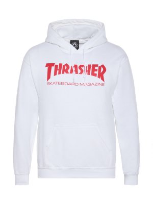 Толстовка с логотипом журнала Skate Magazine, белый Thrasher. Цвет: белый