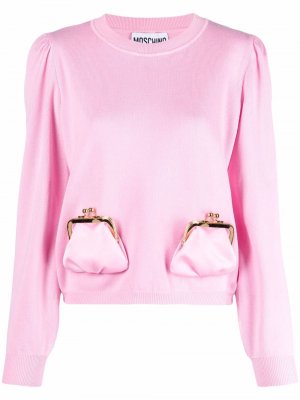 Пуловер Archive Moschino. Цвет: розовый
