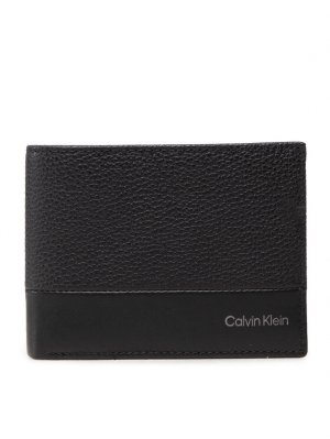 Большой мужской кошелек , черный Calvin Klein