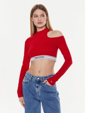 Узкая блузка , красный Tommy Jeans