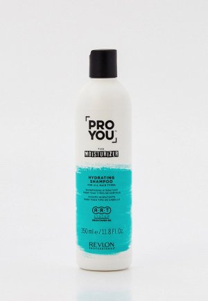 Шампунь Revlon Professional PRO YOU MOISTURIZER, для увлажнения волос, 350 мл. Цвет: прозрачный