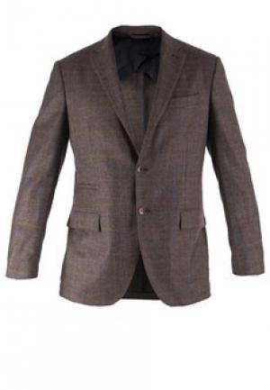 Пиджак LUCIANO BARBERA. Цвет: коричневый