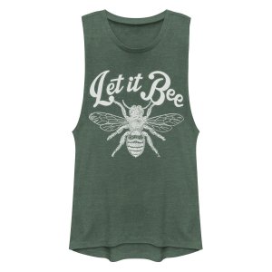 Майка Let It Bee Muscle для юниоров с подтягиванием подбородком Unbranded
