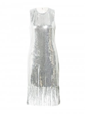 Коктейльное платье DALILA, серебро Derhy