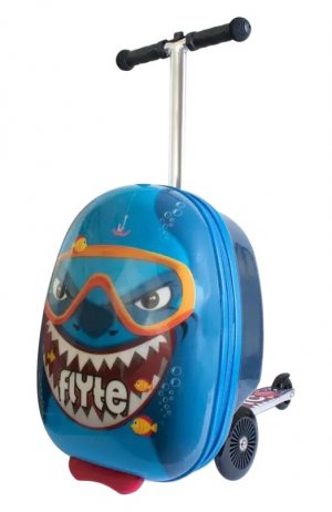 Самокат-чемодан Flyte ZINC. Цвет: синий