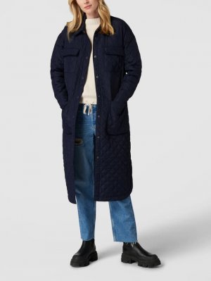 Стеганое пальто с карманами клапанами , темно-синий Christian Berg