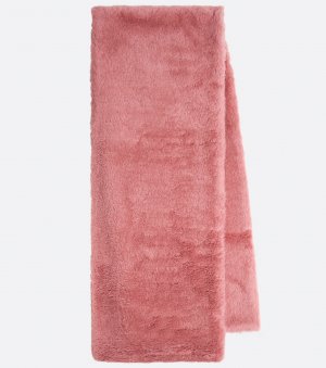 Полный плюшевый шарф , розовый Max Mara