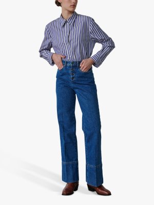 Arizona Широкие джинсы, синие SOEUR