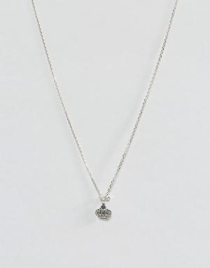Серебряное ожерелье с подвеской Dogeared. Цвет: серебряный