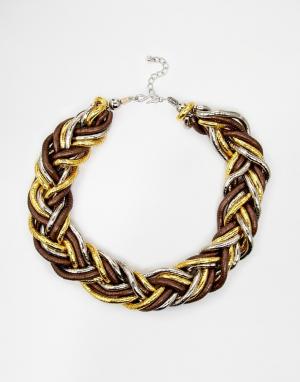 Плетеное ожерелье Kenneth Jay Lane