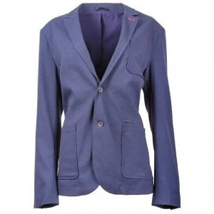 Пиджак, размер 46, синий GUESS. Цвет: синий