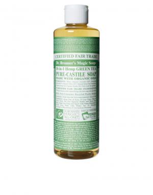 Жидкое органическое мыло с экстрактом зеленого чая Dr Bronner 473 мл Dr.. Цвет: зеленый чай