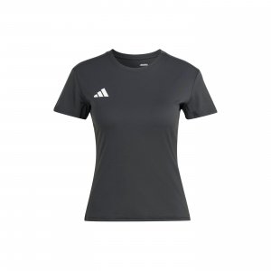 Adizero Essentials Running Slim Fit Short Sleeve T-Shirt Women Tops Black IN1172 Adidas