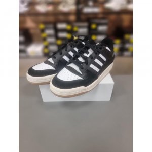 Adidas [S Market] Кроссовки Forum Low CL CBLACK FTWHT CWHITE ID6857