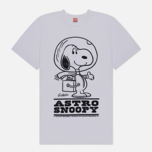 Мужская футболка x Peanuts Astrosnoopy TSPTR. Цвет: белый
