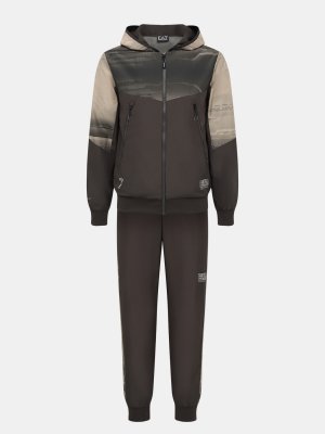 Спортивный костюм EA7 Emporio Armani. Цвет: мультиколор