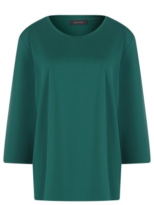 Блуза хлопковая ELENA MIRO. Цвет: зеленый