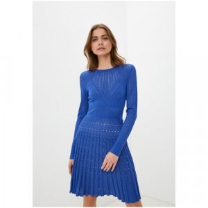 Платье , размер S, синий Moda di Lusso. Цвет: синий/ярко-синий