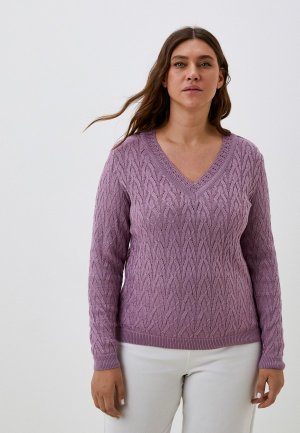Пуловер Iglena. Цвет: фиолетовый