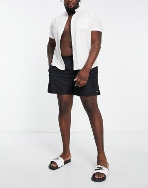 Черные шорты Swim Plus 5 дюймов для волейбола Nike